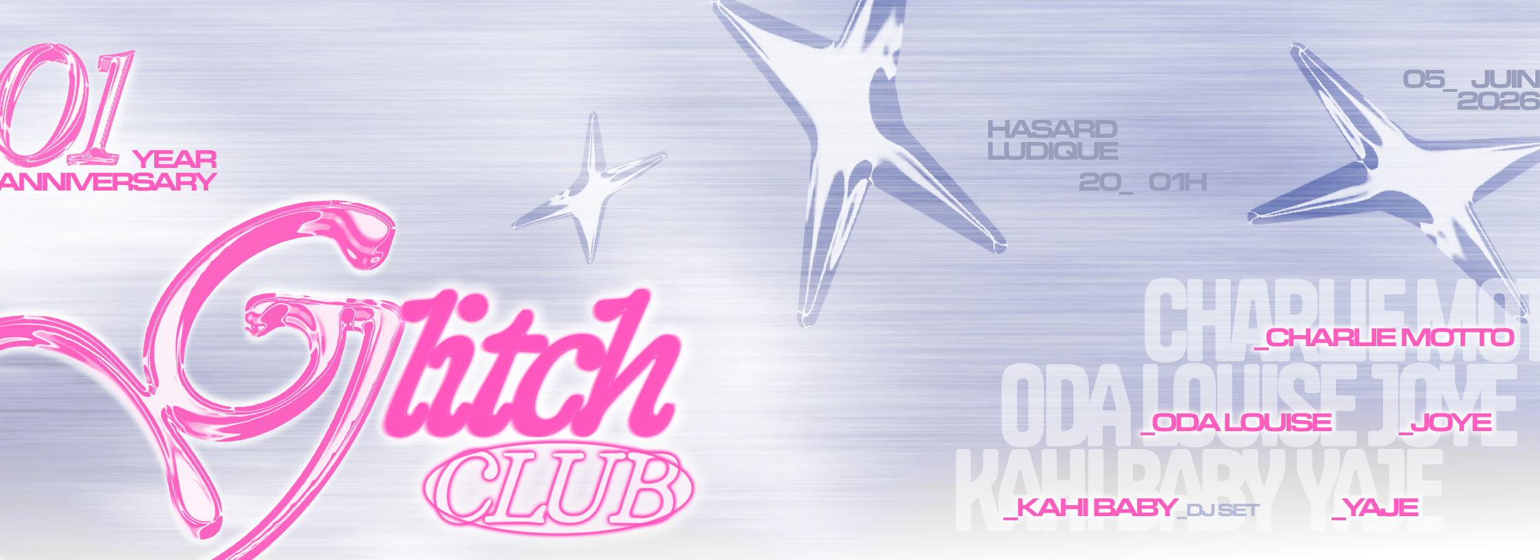 Glitch Club - 1 year anniversary