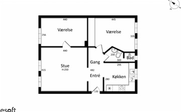 Photo 19. Apartment, Jels Torvet, Rødding 