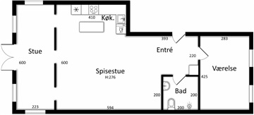 Photo 13. Apartment, Stubbekøbingvej, Nykøbing F 