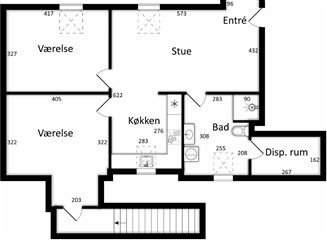 Photo 2. Apartment, Sct Peders Kirkeplads, Næstved 