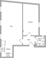 Photo 1. Apartment, Møllergade, Svendborg 
