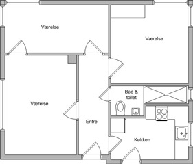 Photo 1. Apartment, Vestergade, Svendborg 