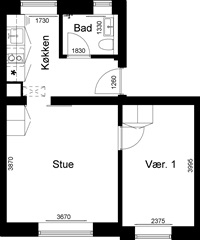 Photo 1. Apartment, Sygehusvej, Grenaa 