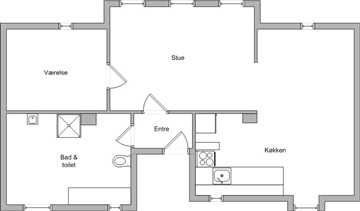 Photo 1. Apartment, Vestergade, Svendborg 