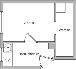 Photo 1. Apartment, Vestergade, Svendborg 