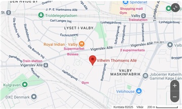 Billede 4. Værelse, Vilhelm Thomsens Allé, Valby 