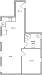 Photo 1. Apartment, Møllergade, Svendborg 