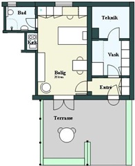 Photo 2. Apartment, Tibberup Alle, Værløse 