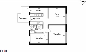 Photo 4. Apartment, Østergade, Toftlund 