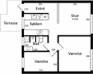 Photo 10. Apartment, Østergade, Toftlund 