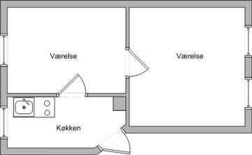 Photo 1. Apartment, Vestergade, Svendborg 