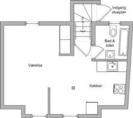 Photo 1. Apartment, Bagergade, Svendborg 