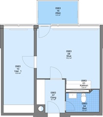 Photo 12. Apartment, Koktvedvej, Frederikshavn 