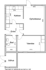 Billede 1. Hus/villa, Blomsterparken, Langå 