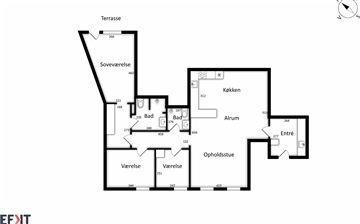 Photo 16. Apartment, Jels Torvet, Rødding 