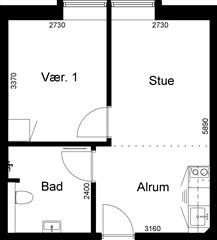 Photo 1. Apartment, Østerbrogade, Grenaa 