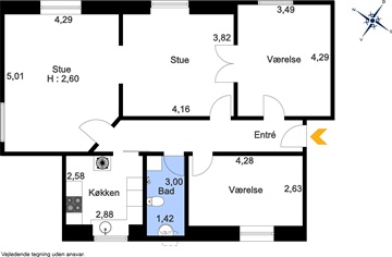 Photo 5. Apartment, Hellerupvej, Hellerup 