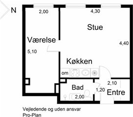 Photo 7. Apartment, Dalstrøget, Dyssegård 