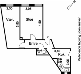 Photo 6. Apartment, Møllegade, København N 
