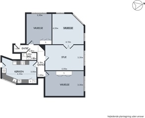 Billede 1. Værelse, Rantzausgade, Aalborg 