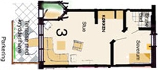 Photo 1. Apartment, Farrevej, Hammel 