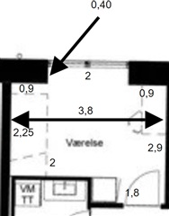 Billede 3. Værelse, Pakkerivej, Valby 