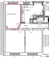 Photo 1. Room, Falkoner Alle, København N 