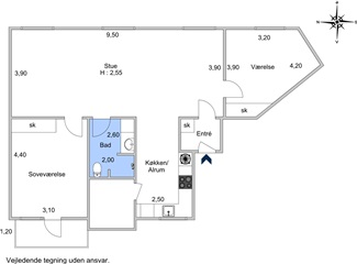 Photo 3. Apartment, Vesterbro, Aalborg 