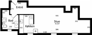 Billede 4. Lejlighed, Indre Vordingborgvej, Næstved 
