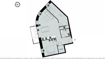 Billede 35. Lejlighed, Studiestrædet, Hillerød 