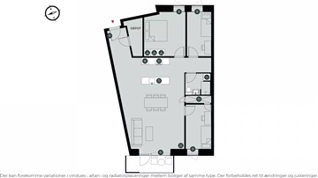 Billede 23. Lejlighed, Studiestrædet, Hillerød 