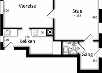 Billede 16. Lejlighed, Slagkildevej, Næstved 