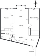 Photo 18. Apartment, Maren Turis Gade, Aalborg 