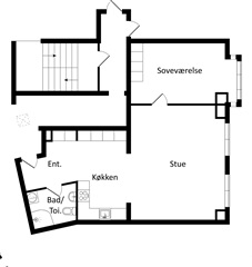 Photo 2. Apartment, Østergade, Hjørring 