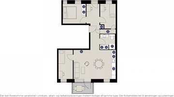 Billede 1. Lejlighed, Sporstræde, Hedehusene 