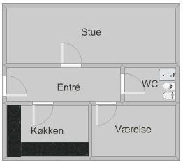 Photo 1. Apartment, H.C. Ørsteds Vej, Herning 