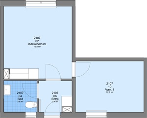 Photo 6. Apartment, Skansegade, Frederikshavn 
