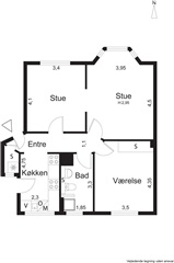 Billede 8. Lejlighed, Kong Georgs Vej, Frederiksberg 