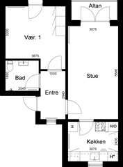 Photo 1. Apartment, Violskrænten, Grenaa 