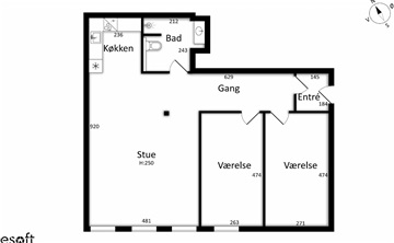 Photo 14. Apartment, Vinhusgade, Næstved 