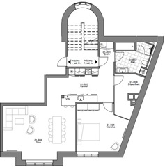 Photo 1. Apartment, Jernbanegade, Odense C 