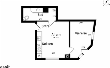 Photo 10. Apartment, Jernbanegade, Næstved 