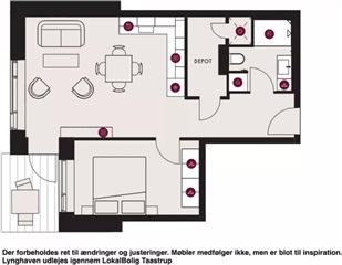 Billede 27. Lejlighed, Dræsinen, Hedehusene 