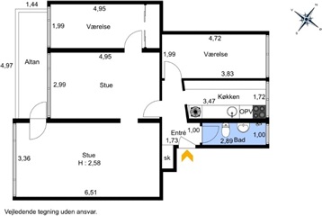 Photo 2. Apartment, Kammerrådensvej, Hørsholm 