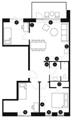 Billede 51. Lejlighed, Robert Jacobsens Vej, København S 