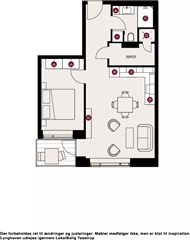 Billede 27. Lejlighed, Dræsinen, Hedehusene 