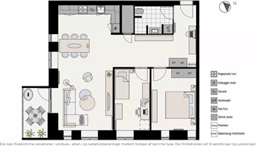 Billede 30. Lejlighed, Hannemanns Allé, København S 