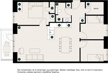 Photo 28. Apartment, Parkstrøget, Taastrup 