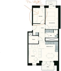 Photo 2. Room, Cikoriegade, Hedehusene 