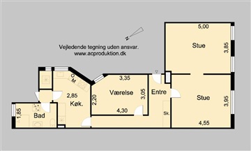 Photo 2. Apartment, Jernbanegade, Fredensborg 